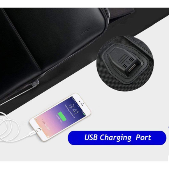 BOPAI Backpack for 15.6 Inch Laptop with USB Port Charging - Picture 10 of 14